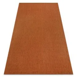 Teppich FLAT SISAL - Terrakotta GLATT