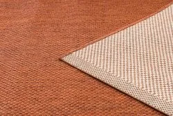 Teppich FLAT 48663/120 SISAL - Terrakotta GLATT