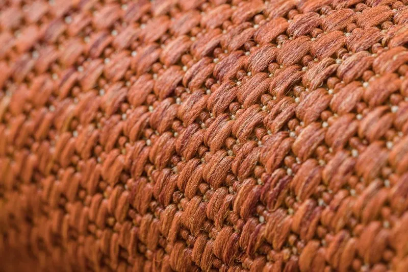 Teppich FLAT 48663/120 SISAL - Terrakotta GLATT