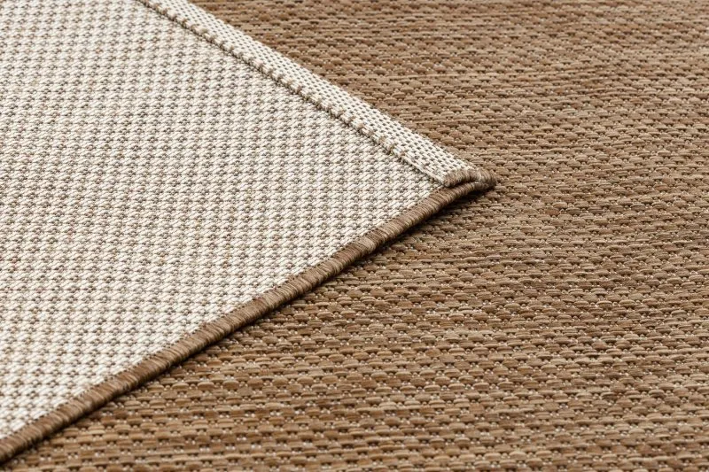 Teppich FLAT 48663/870 SISAL - braun GLATT
