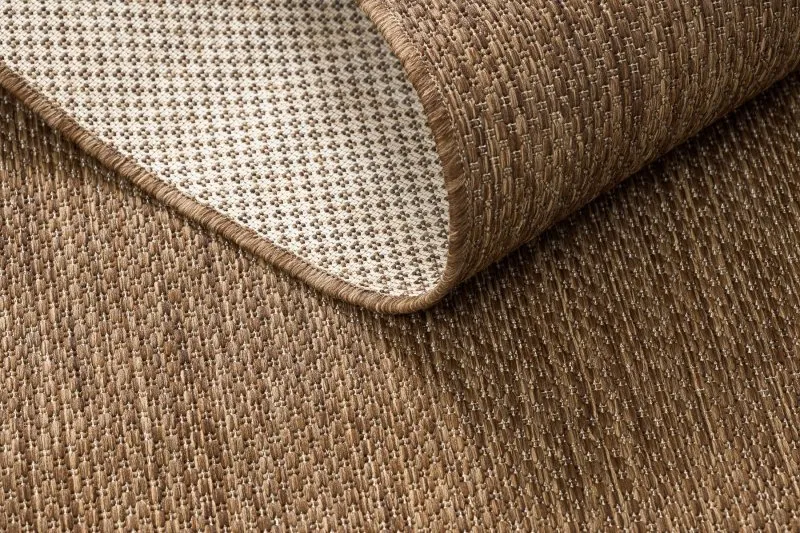 Teppich FLAT 48663/870 SISAL - braun GLATT