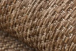Teppich FLAT 48663/870 SISAL - braun GLATT