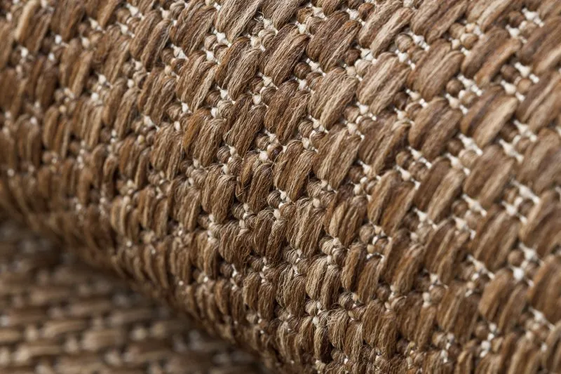 Teppich FLAT 48663/870 SISAL - braun GLATT