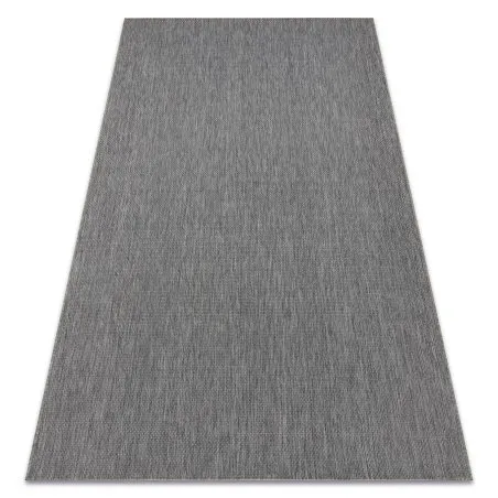Teppich FLAT 48663/920 SISAL - anthrazit GLATT