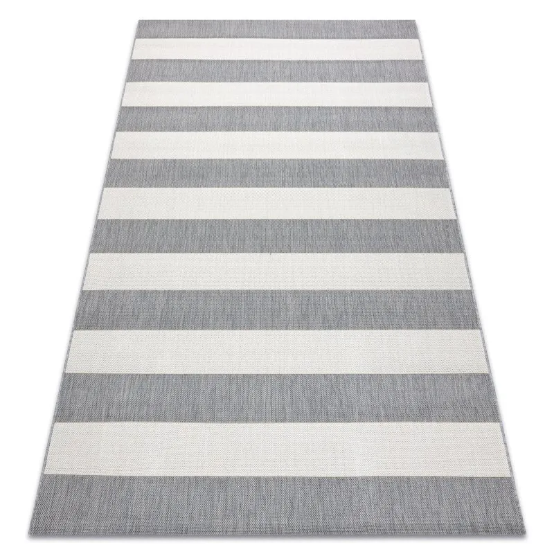 Teppich FLAT 48644/637 SISAL - Streifen