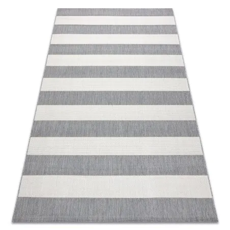Teppich FLAT 48644/637 SISAL - Streifen
