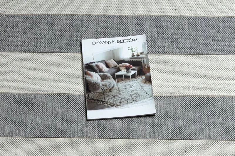 Teppich FLAT 48644/637 SISAL - Streifen