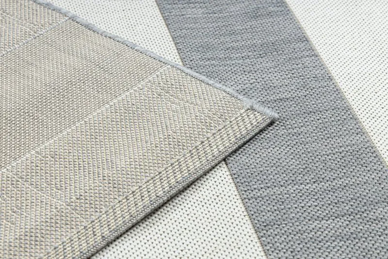 Teppich FLAT 48644/637 SISAL - Streifen