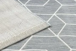Teppich FLAT 48655/637 SISAL - 3D-Würfel
