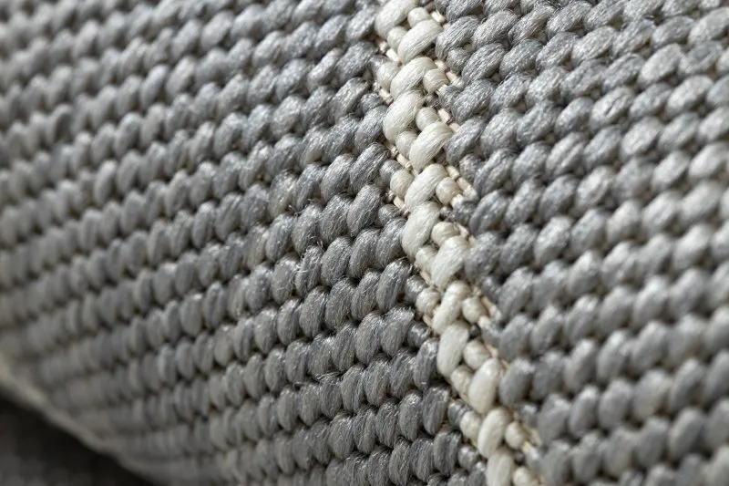 Teppich FLAT 48655/637 SISAL - 3D-Würfel