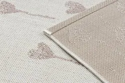 Teppich FLAT 48779/526 Blumen - creme rosa