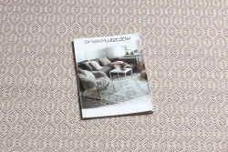 Teppich FLAT 48603/526 Augen - creme rosa