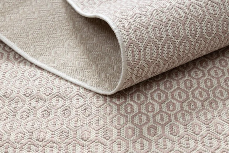 Teppich FLAT 48603/526 Augen - creme rosa