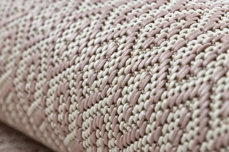 Teppich FLAT 48603/526 Augen - creme rosa