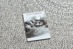 Teppich FLAT SISAL 48832367 Kreise, Punkte creme / grau