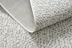 Teppich FLAT SISAL 48832367 Kreise, Punkte creme / grau