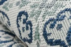 Teppich COLOR 19246/969 SISAL Blumen Weiß
