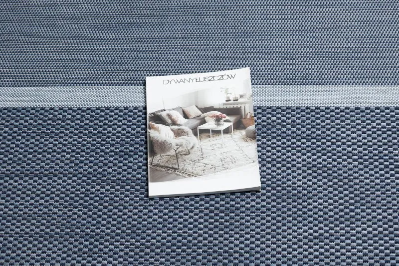 Teppich COLOR 47011/309 SISAL Dampf Blau
