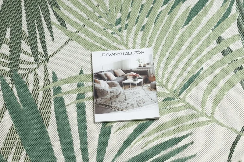 Teppich COLOR 19433/062 SISAL Laub Grün JUNGLE