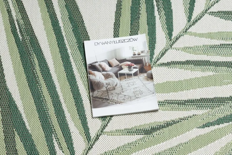 Teppich COLOR 19434/062 SISAL Laub Grün JUNGLE