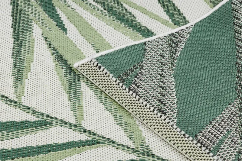 Teppich COLOR 19434/062 SISAL Laub Grün JUNGLE