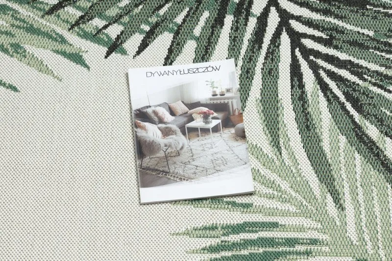 Teppich COLOR 19435/062 SISAL Laub Grün JUNGLE
