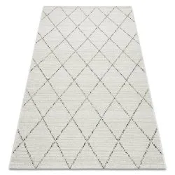 Teppich COLOR SISAL Diamanten Quadrate Beige