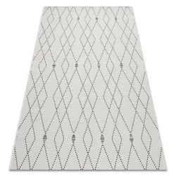Teppich COLOR SISAL Diamanten Creme