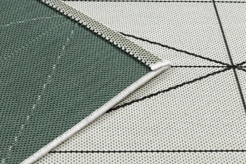 Teppich COLOR 19447/062 SISAL Diamanten Dreiecke Creme