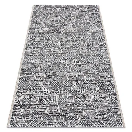Teppich COLOR 47373960 SISAL Labyrinth grau / beige