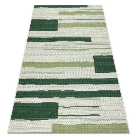 Teppich COLOR 19676362 SISAL Linien beige / grün