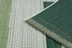 Teppich COLOR 19676362 SISAL Linien beige / grün