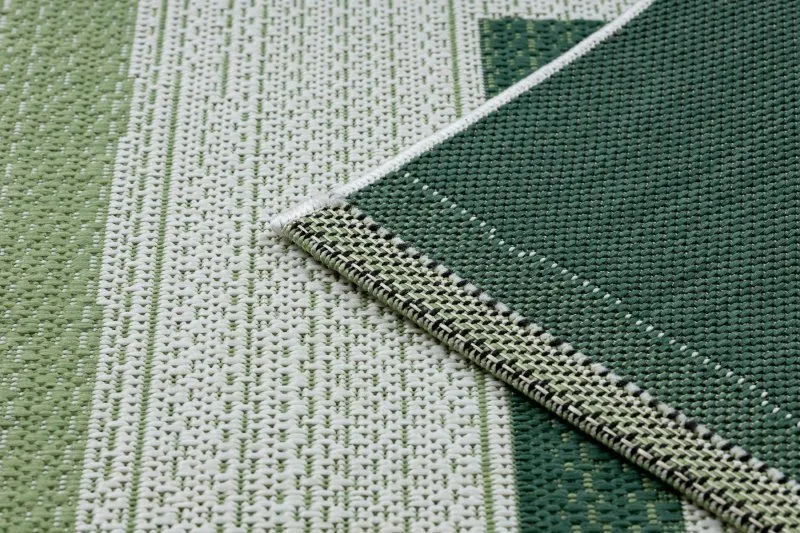 Teppich COLOR 19676362 SISAL Linien beige / grün