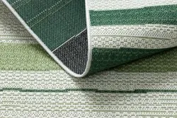 Teppich COLOR 19676362 SISAL Linien beige / grün