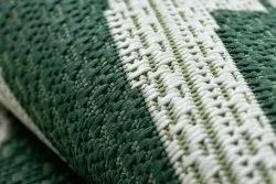 Teppich COLOR 19676362 SISAL Linien beige / grün