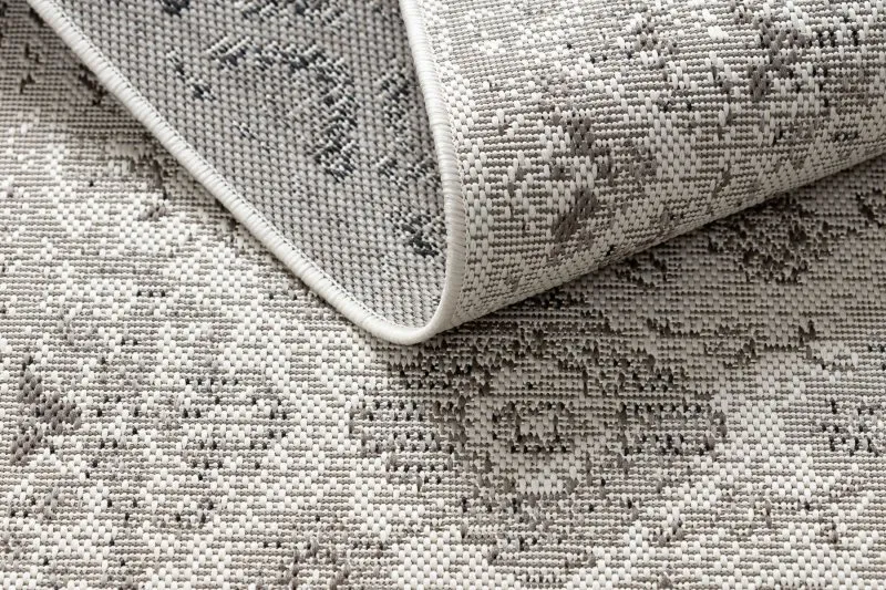 Teppich COLOR 19521260 SISAL Ornament, Rahmen beige