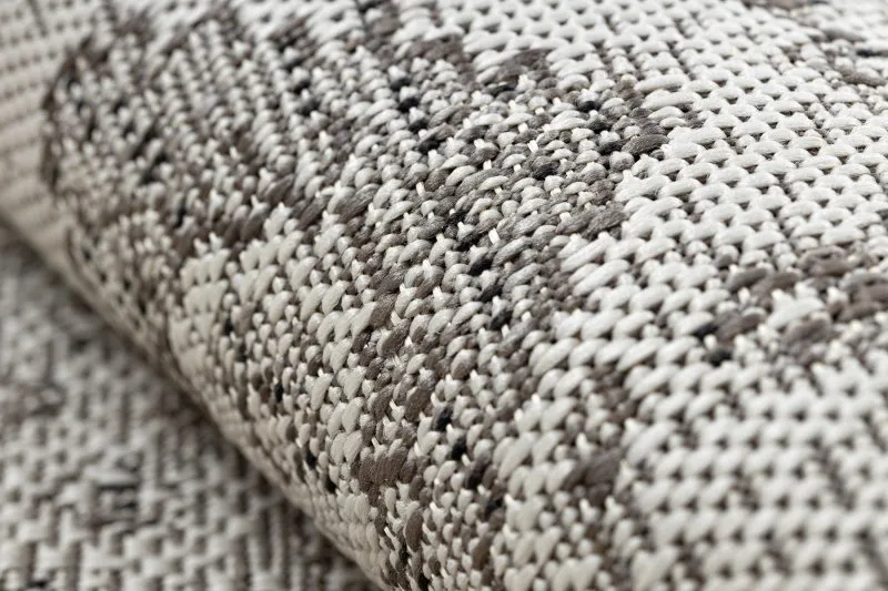 Teppich COLOR 19521260 SISAL Ornament, Rahmen beige