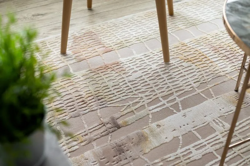 Teppich ACRYL VALENCIA 5032 RINDE Beige / Gelb / Ocker