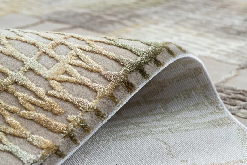 Teppich ACRYL VALENCIA 5032 RINDE Beige / Gelb / Ocker