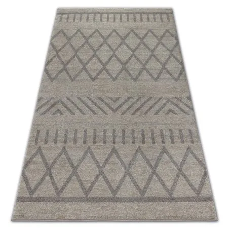 Teppich SOFT 8034 ETHNO BOHO sahne / hellbraun