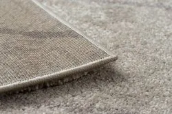 Teppich SOFT 8050 ZICKZACK BOHO Sahne / Hellbraun
