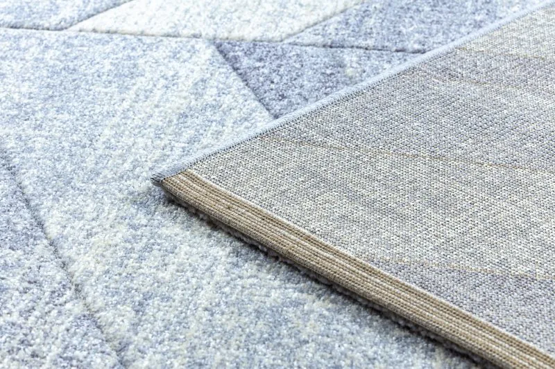 Teppich FEEL 5673/17944 Fischgrätenmuster beige/violett