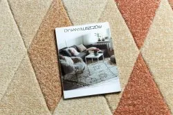 Teppich FEEL 5674/17911 Diamanten beige/terrakotta
