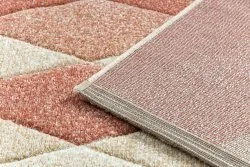 Teppich FEEL 5674/17911 Diamanten beige/terrakotta