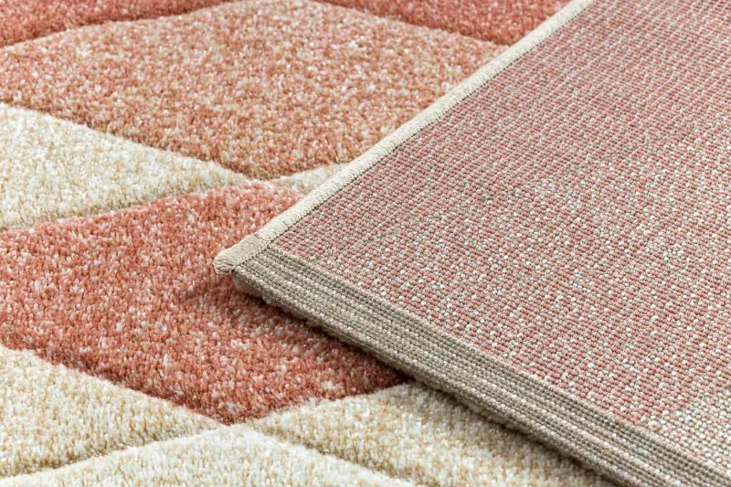 Teppich FEEL 5674/17911 Diamanten beige/terrakotta