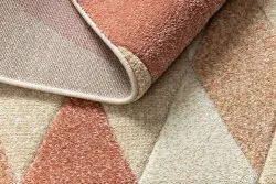 Teppich FEEL 5674/17911 Diamanten beige/terrakotta