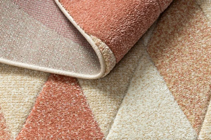 Teppich FEEL 5674/17911 Diamanten beige/terrakotta