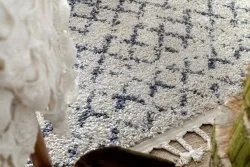Teppich BERBER AGADIR G0522 sahne / grau Franse berber marokkanisch shaggy zottig