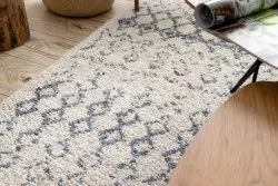 Teppich BERBER AGADIR G0522 sahne / grau Franse berber marokkanisch shaggy zottig