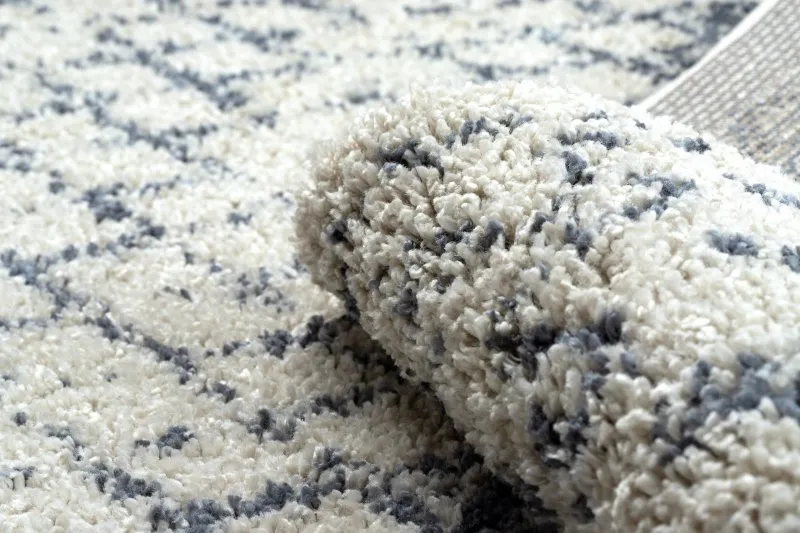 Teppich BERBER AGADIR G0522 sahne / grau Franse berber marokkanisch shaggy zottig